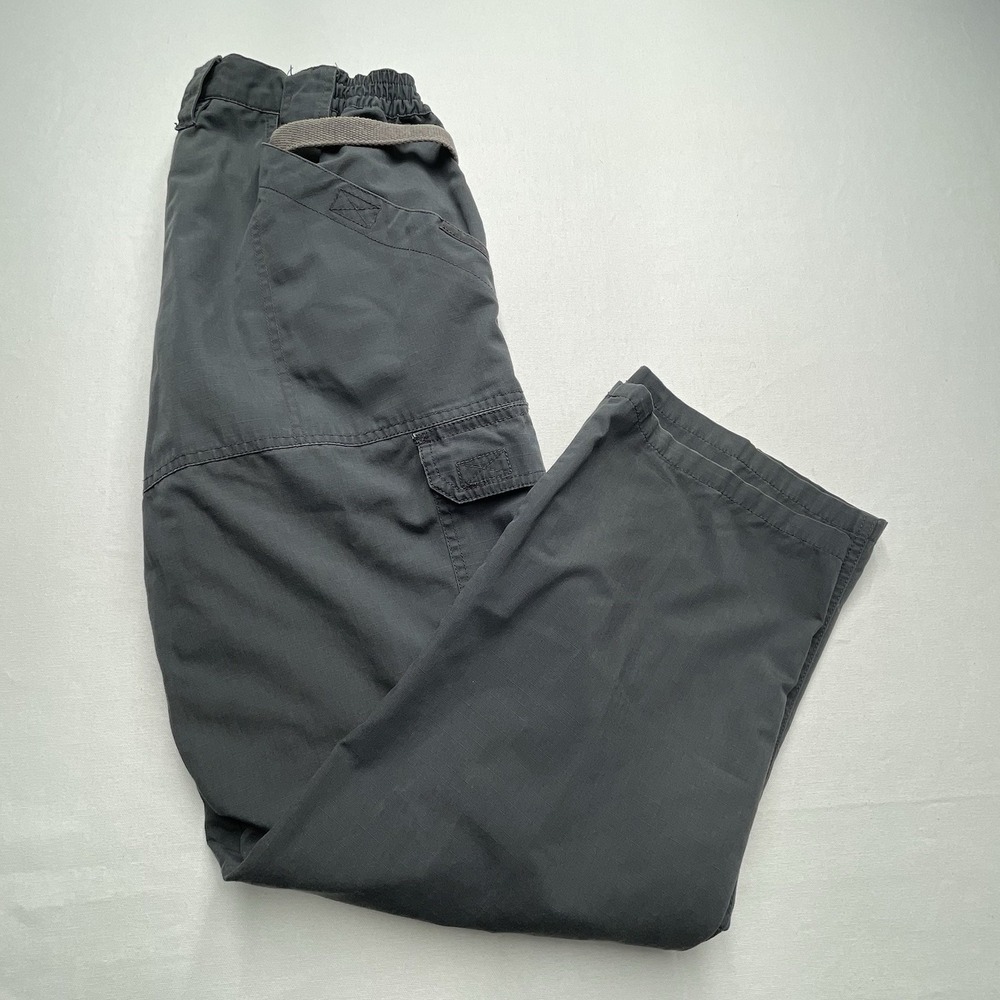 511 Tactical Series Ripstop Gray Cargo Pants Women Size 12 Regular‎ Pockets Flaw